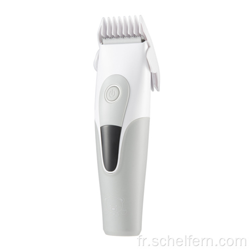 Coup de cheveux rechargeable de bébé rechargeable super sans fil